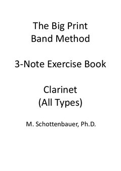 3-Note Exercises: Clarinet