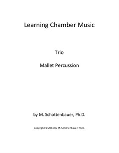Learning Chamber Music: Mallet Percussion Trio