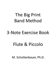 3-Noten Übung: Flöte und Piccolo
