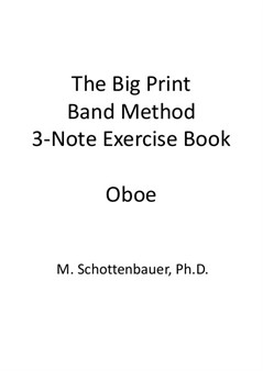 3-Noten Übung: Oboe