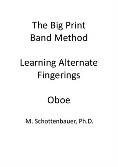 Alternative Fingersätze Lernen: Oboe