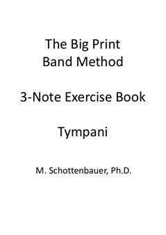 3-Note Exercises: Timpani
