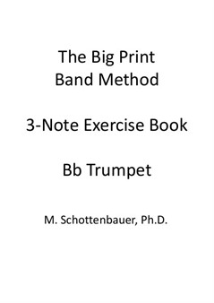3-Noten Übung: Trompete