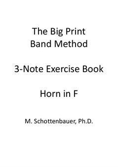 3-Noten Übung: Horn im F