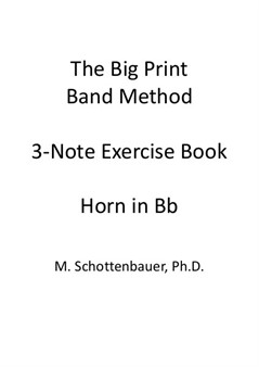 3-Noten Übung: Horn im B