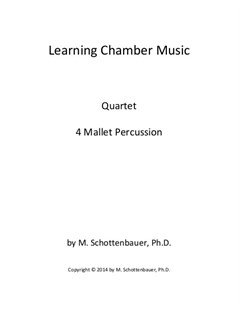 Learning Chamber Music: Mallet Percussion Quartet